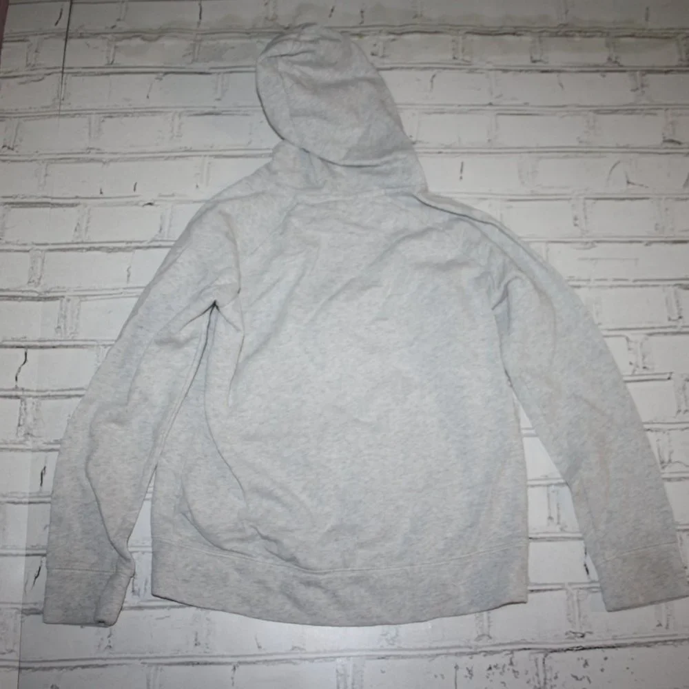 Gray Hoodie with Gold Heart – Girls XL